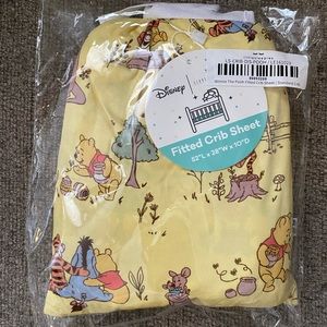 NIB/NWT Little Sleepies Pooh fitted crib sheet
